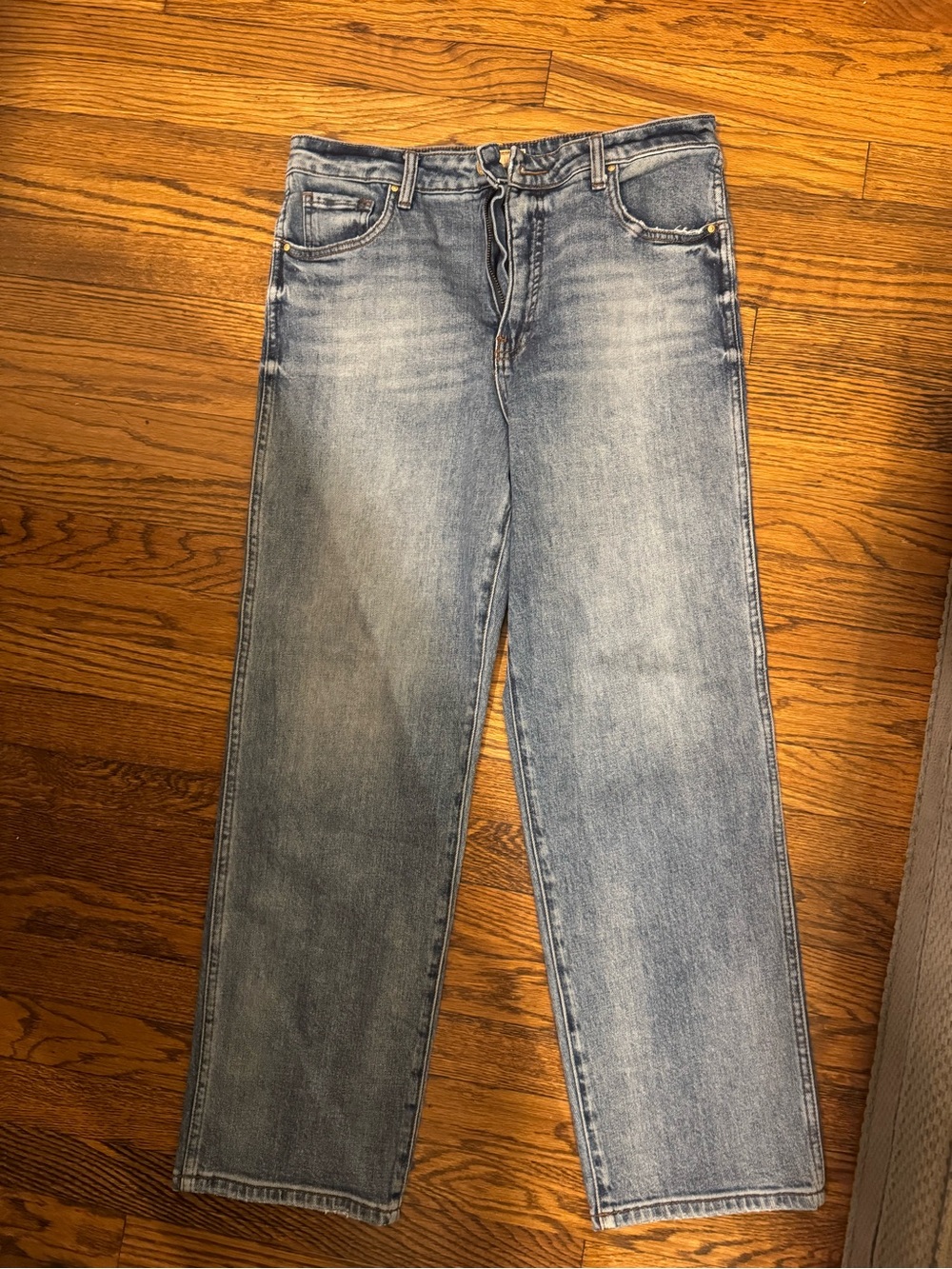 Kut from the Kloth Light Blue Straight-Leg Women's Jeans